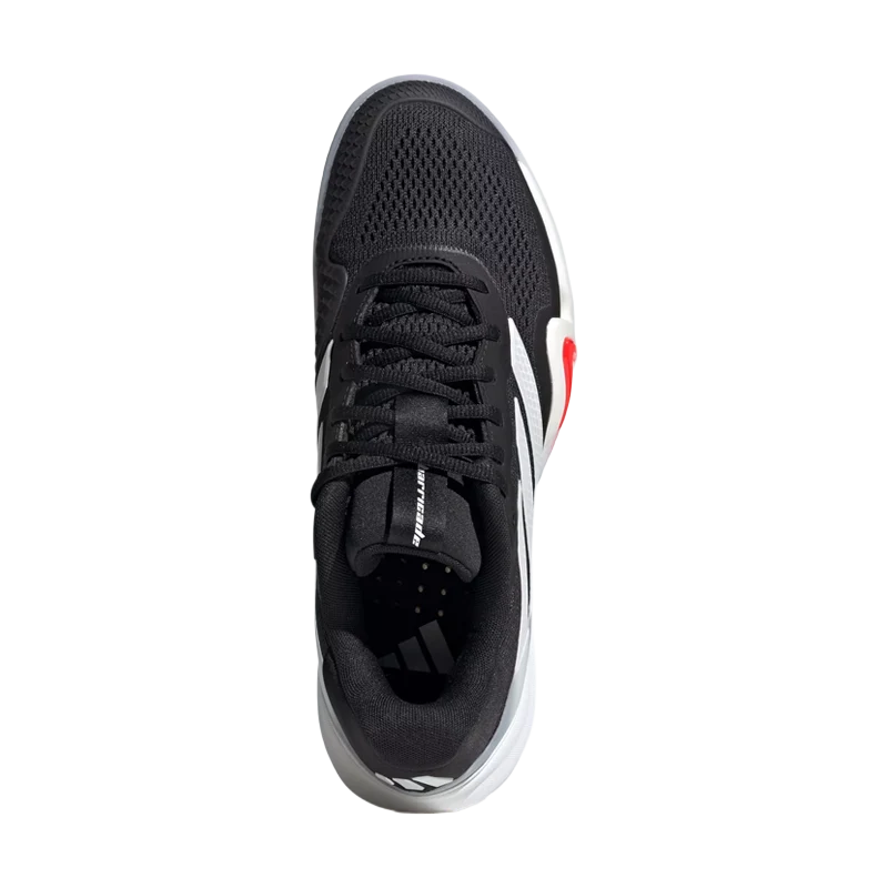 Zapatillas Adidas Barricade 14M CL Negro/Blanco 2026