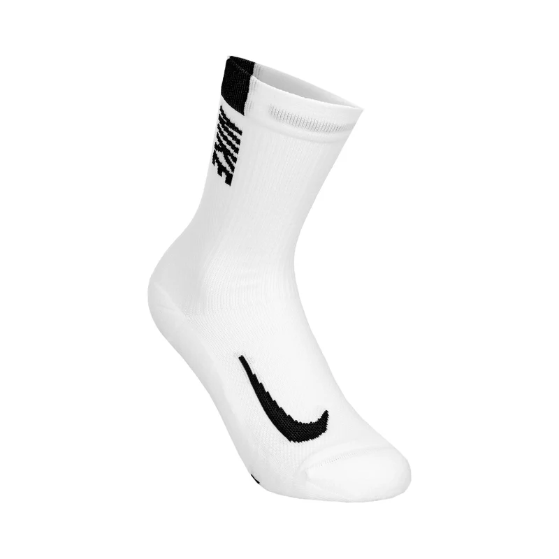 Dri-Fit Multiplier Crew Sportsocken 2er Pack Unisex - weiß, schwarz