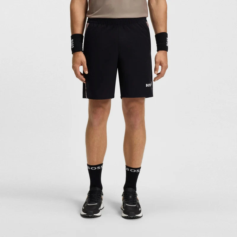 Match 9in Shorts Herren-Schwarz