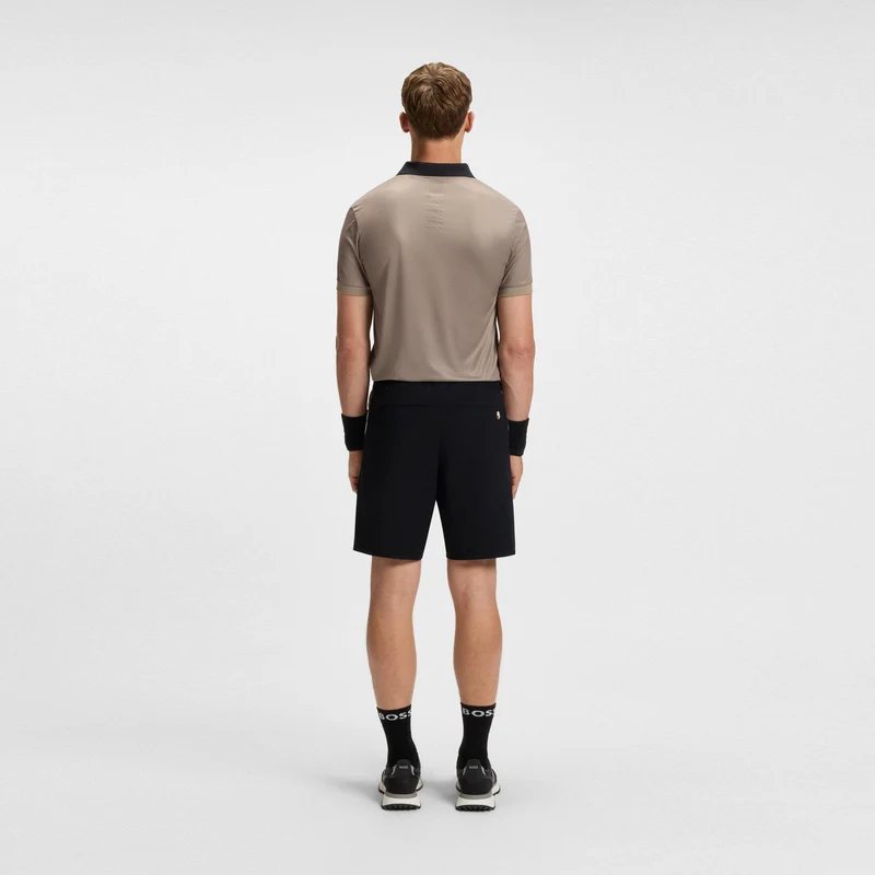 Match 9in Shorts Herren-Schwarz