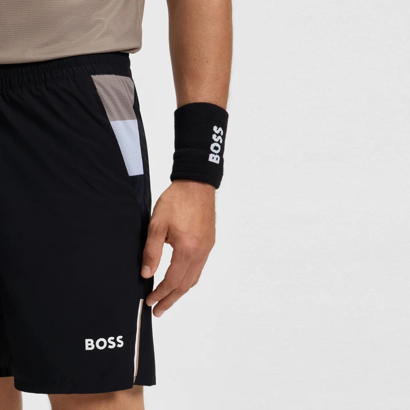 Match 9in Shorts Herren-Schwarz