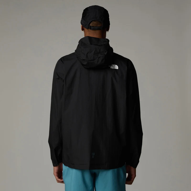 Higher Run Rain Laufjacke Herren-Schwarz