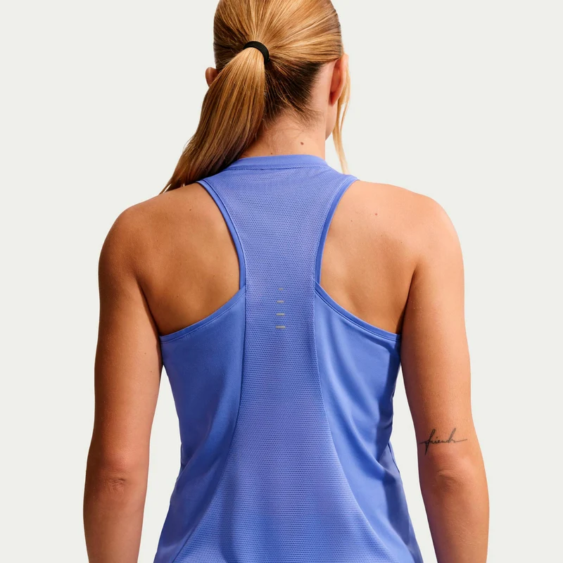 Swift Lauftop Damen - blau, silber