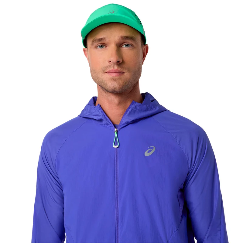 Road Packable Jacket Laufjacke Herren - blau, grün