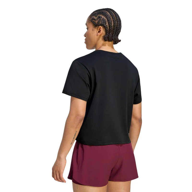 Graphic T-Shirt Damen - schwarz, weiß