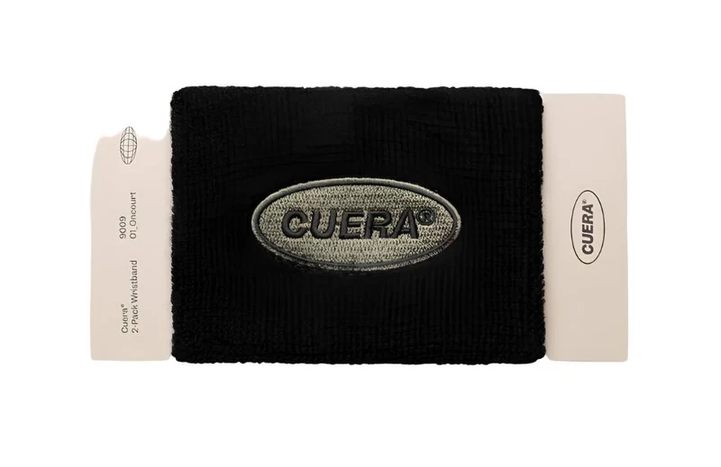 Cuera Oncourt Wristbands (2-Pack, Black)