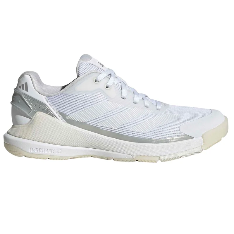 Adidas Padelschoen Crazyquick Lightstrike Padel Dames Wit Zilver