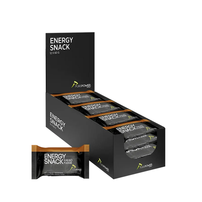 PurePower Energy Snack Cocoa Fudge Flavor (1 piece of 60 grams)