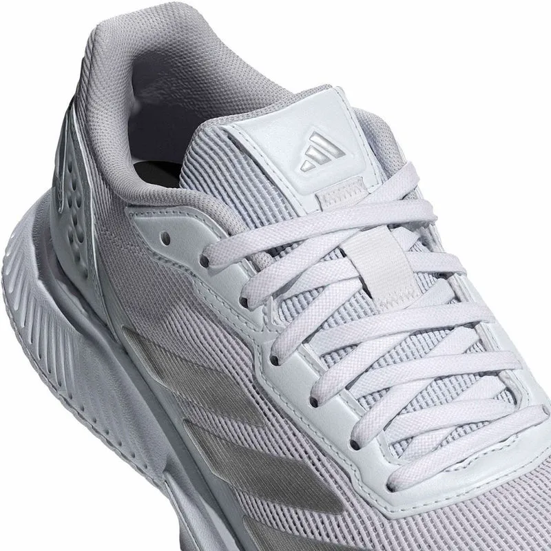Adidas Padelschoen Courtquick Padel Dames Wit Zilver
