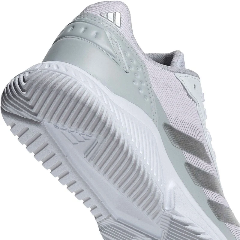 Adidas Padelschoen Courtquick Padel Dames Wit Zilver