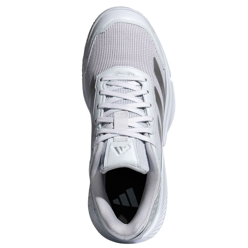 Adidas Padelschoen Courtquick Padel Dames Wit Zilver