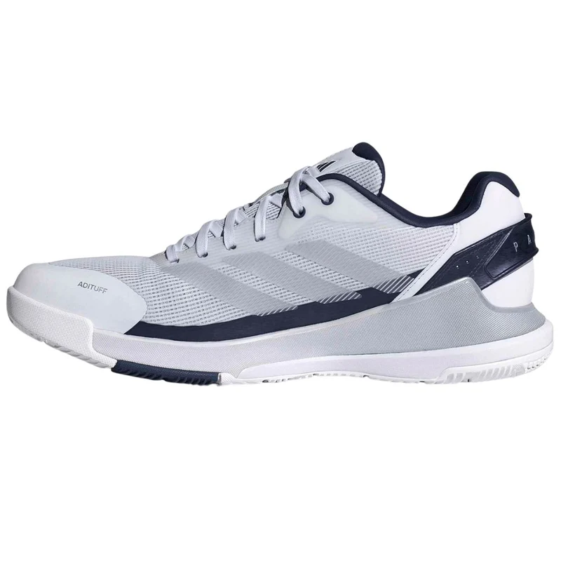 Adidas Padelschoen Crazyquick LS Padel Heren Wit Blauw