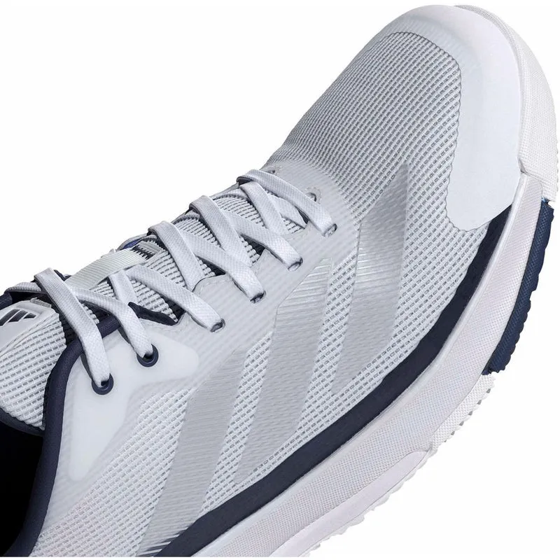 Adidas Padelschoen Crazyquick LS Padel Heren Wit Blauw