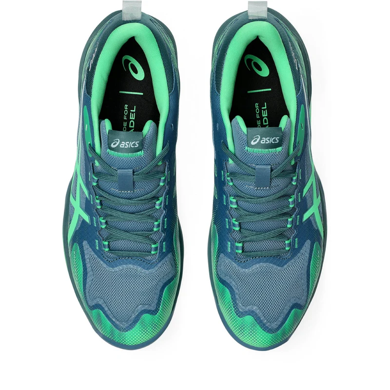 Asics Padelschoen Sonicsmash FF Heren Blauw Groen