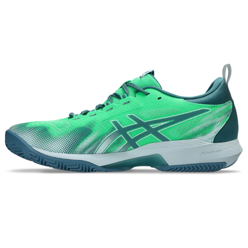 Asics Padelschoen Sonicsmash FF Heren Groen Blauw