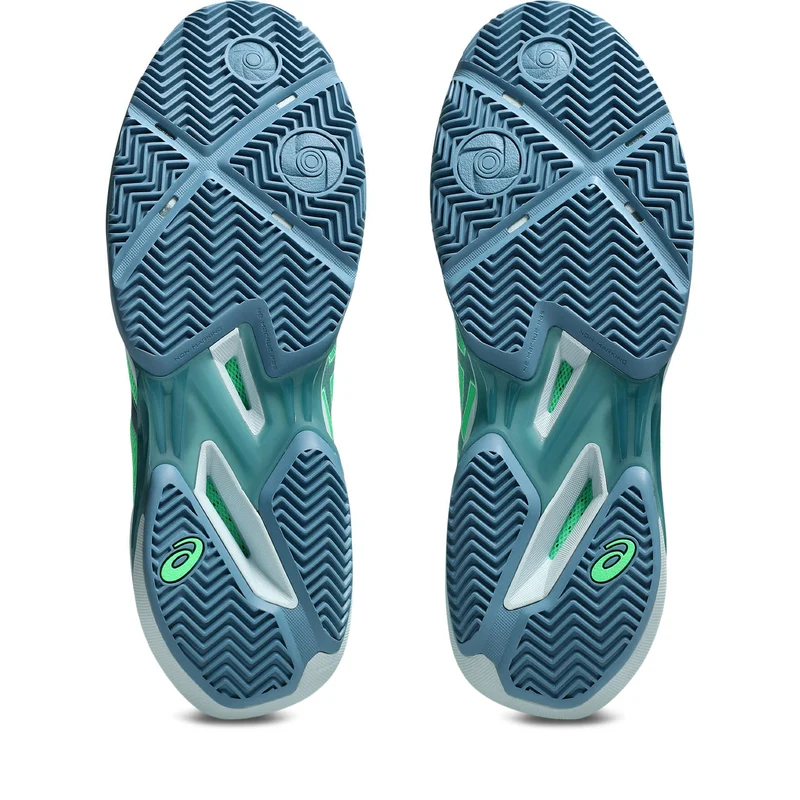 Asics Padelschoen Sonicsmash FF Heren Groen Blauw