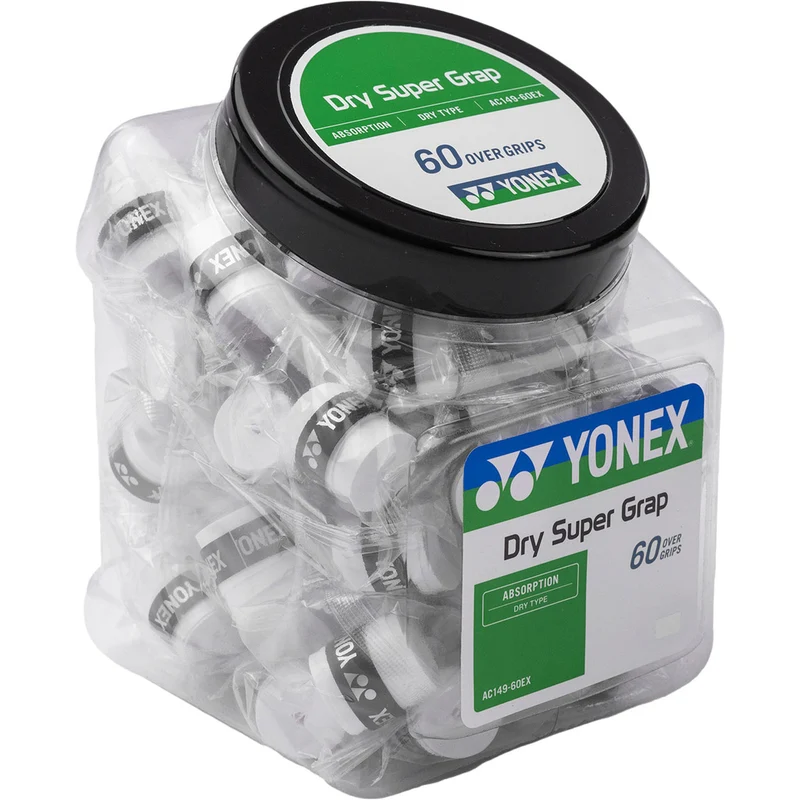 Yonex Overgrip Dry Super Grap Wit Box 60 Stuks