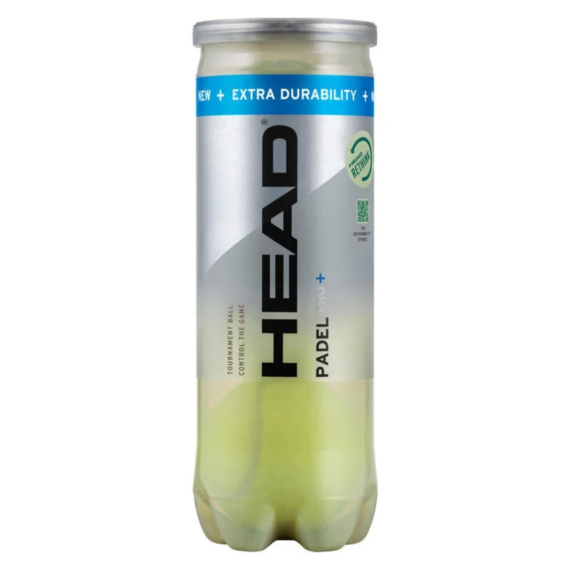 Head Padel Pro+ Padel Balls (3 Pcs.)