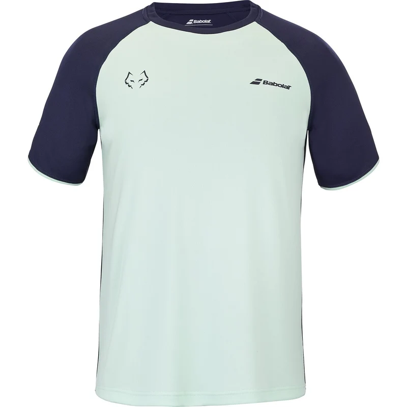 Babolat Crew Neck Tee Juan Lebron (Light Green/Navy)