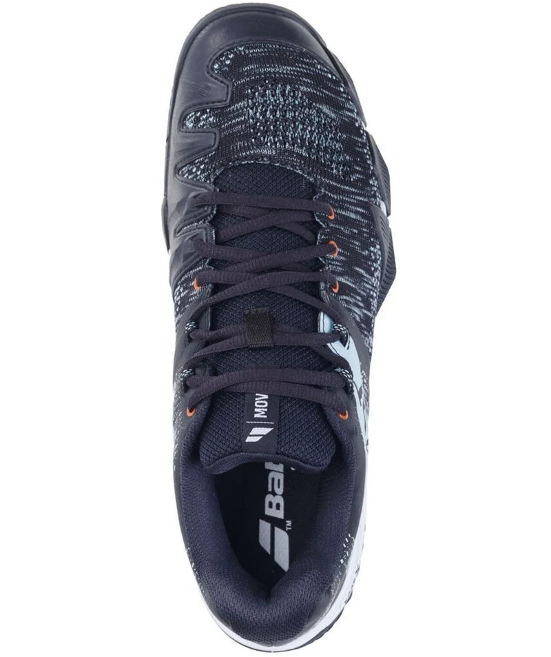 Babolat Movea Padel Shoes (Black/Light Blue)