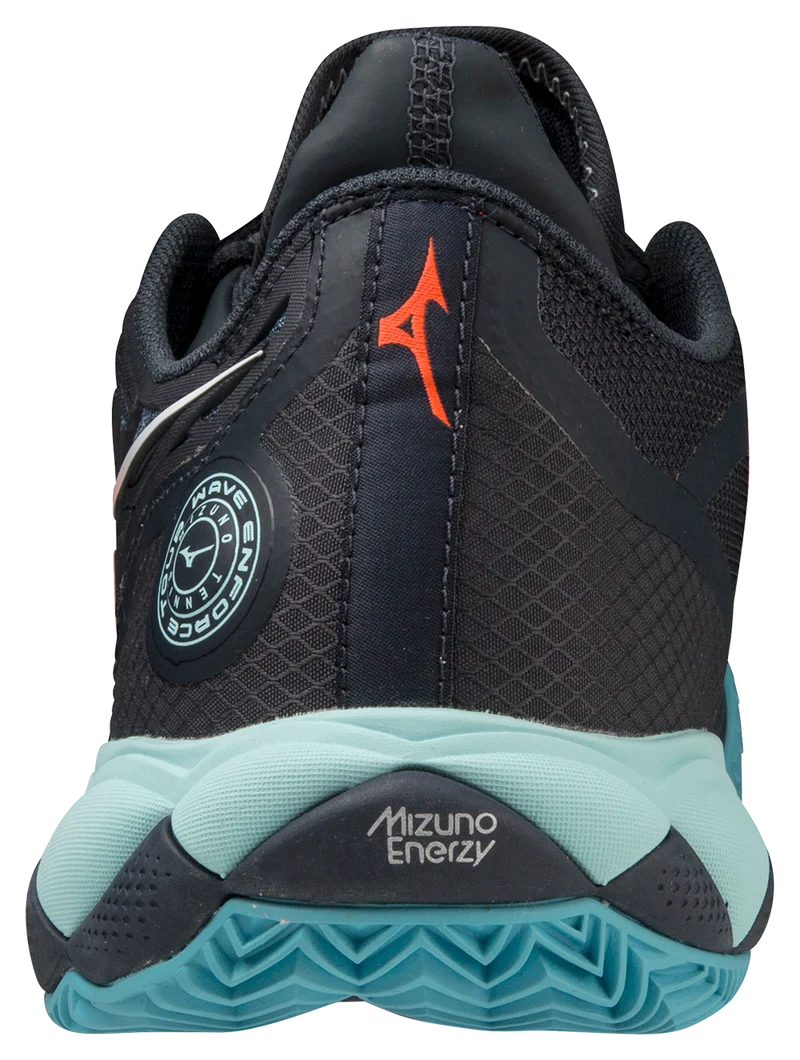 Mizuno Wave Enforce Tour CC Padel Shoes (Collegiate Blue/Soleil/Tanager Turquoise)