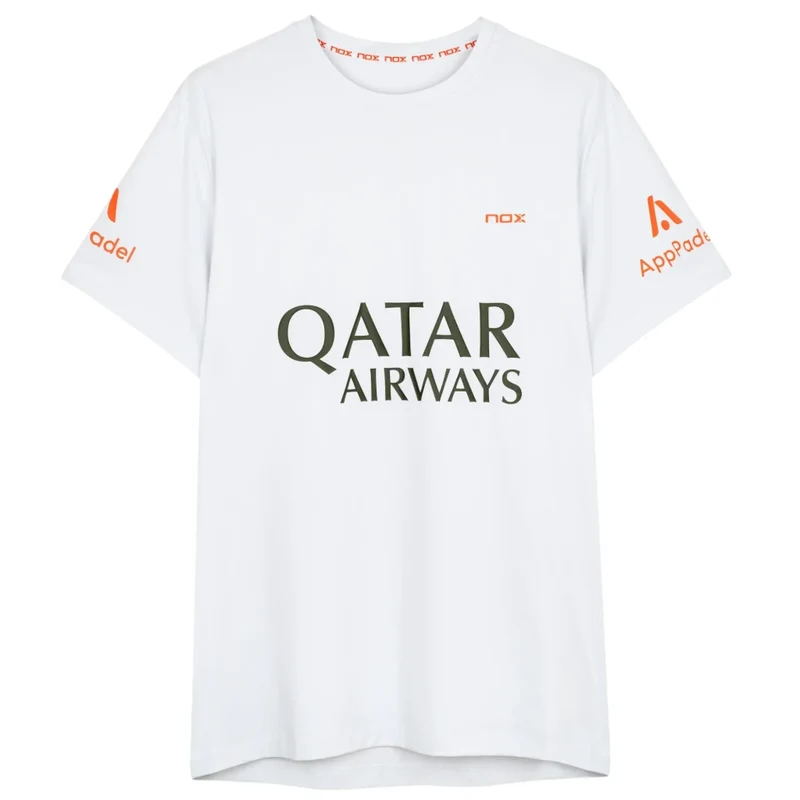 Nox Agustin Tapia Sponsors AT10 T-shirt (White)