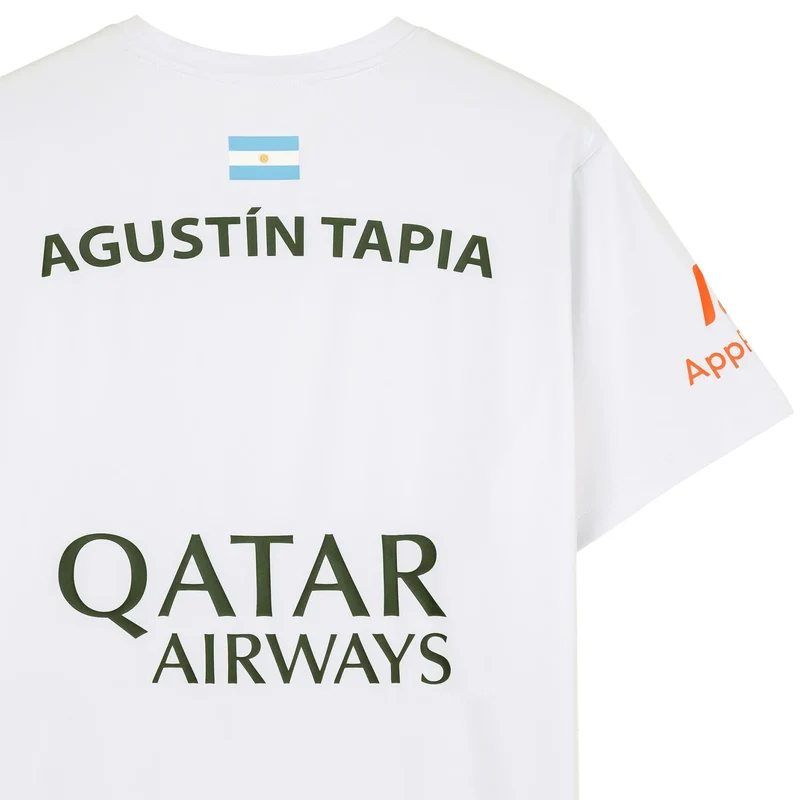 Nox Agustin Tapia Sponsors AT10 T-shirt (White)