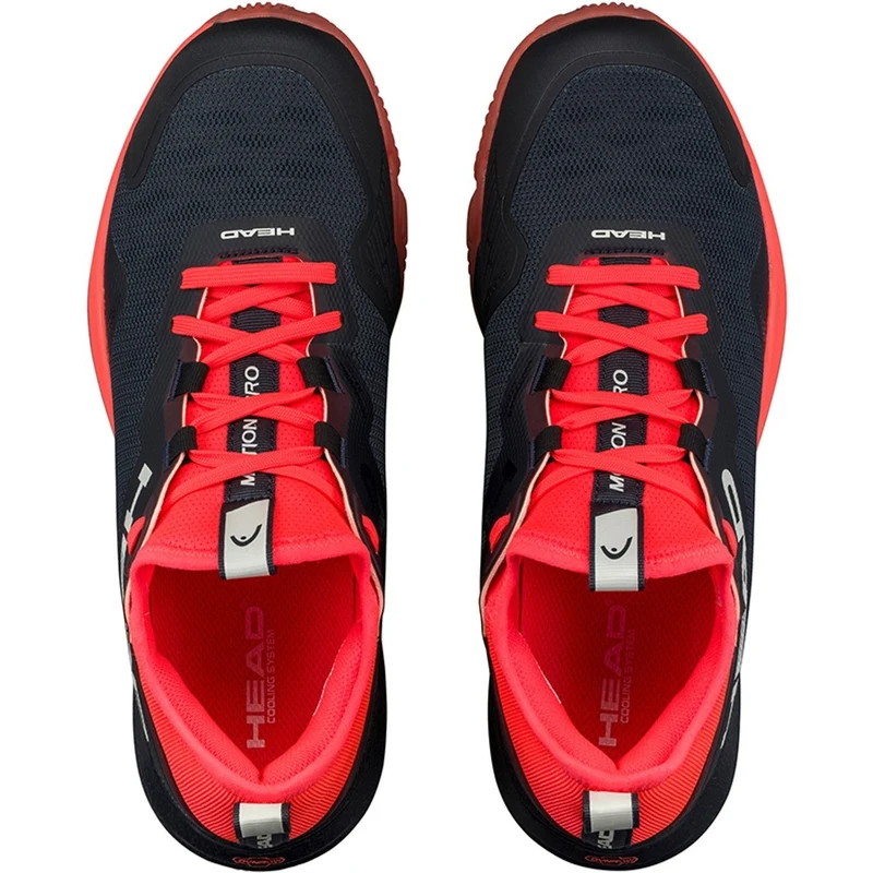 Head Motion Pro Padel Black/Red Heren