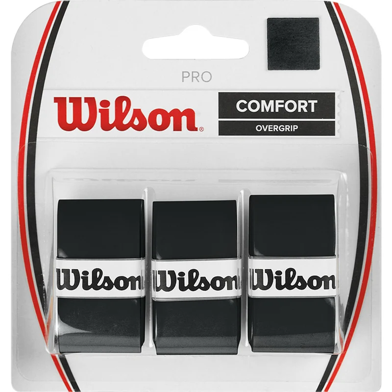 Wilson Pro Overgrips Black (3 Pcs)