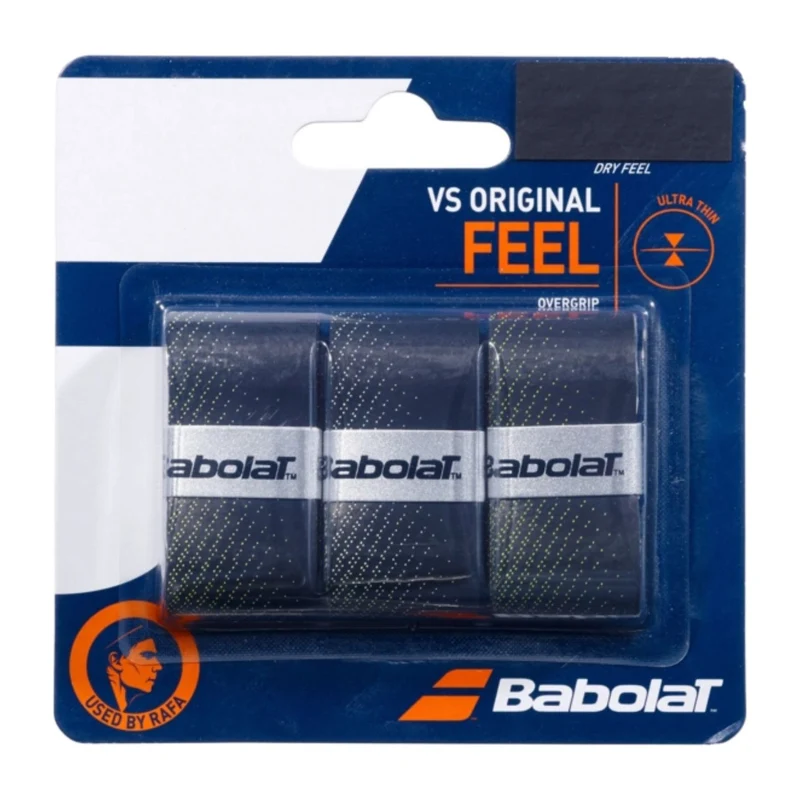 Babolat Overgrips VS Original Black/Yellow (3 Stuks)