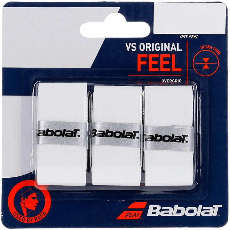 Babolat Overgrips VS Original White (3 Stuks)