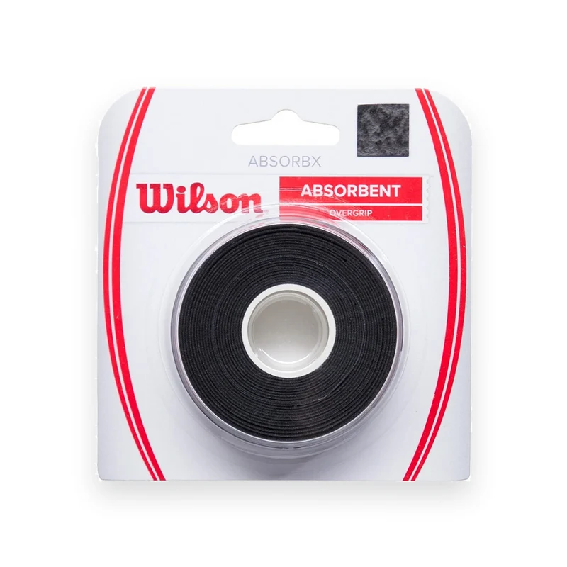 Wilson Overgrips AbsorbX Black (3 Pcs)