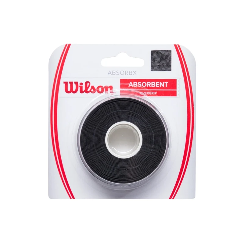 Wilson Overgrips AbsorbX Black (3 Pcs)