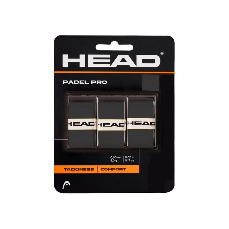 HEAD Padel Pro Overgrip Black (3-Pack)