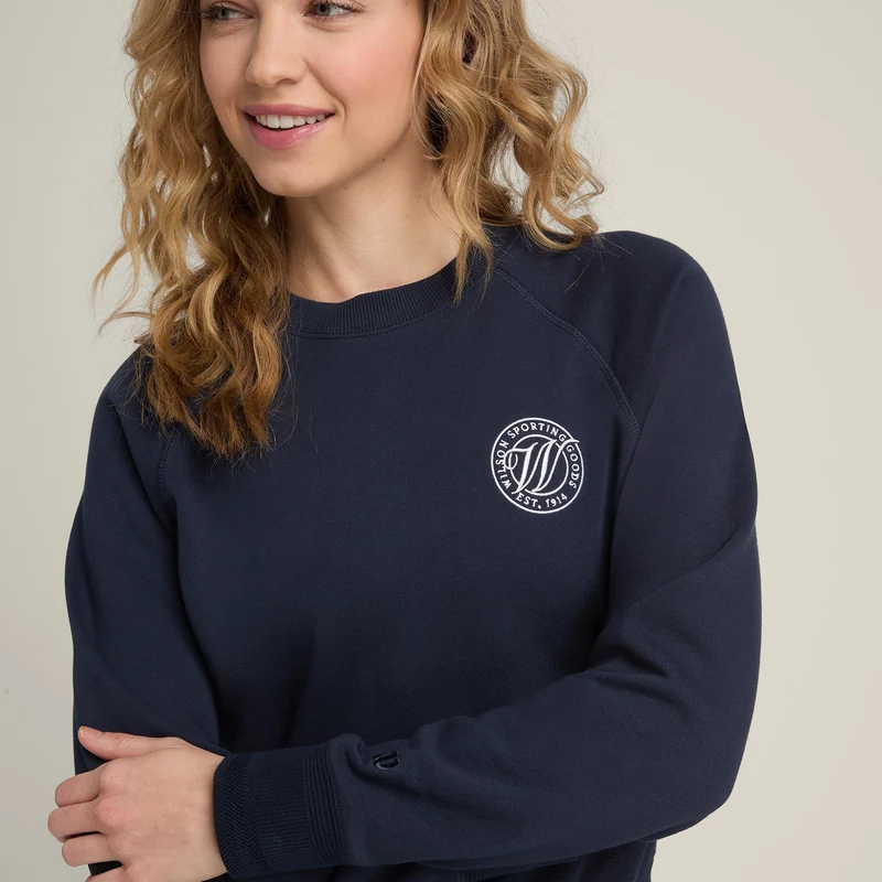 Sideline Crew Sweatshirt Damen - dunkelblau,