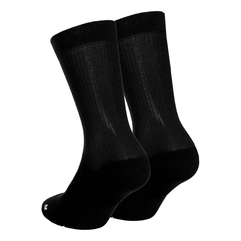 Multiplier Crew Sportsocken 2er Pack-Schwarz,Weiß
