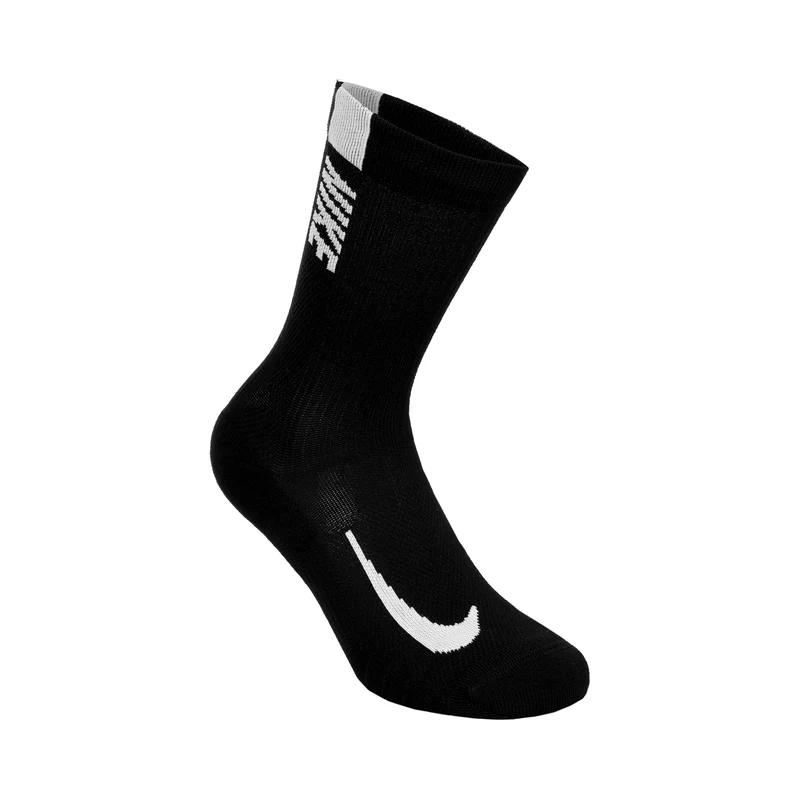 Multiplier Crew Sportsocken 2er Pack-Schwarz,Weiß