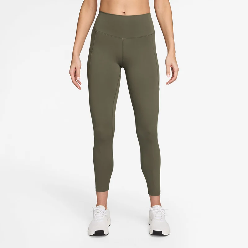Dri-FIT One High Rise 7/8 Tight Damen-oliv