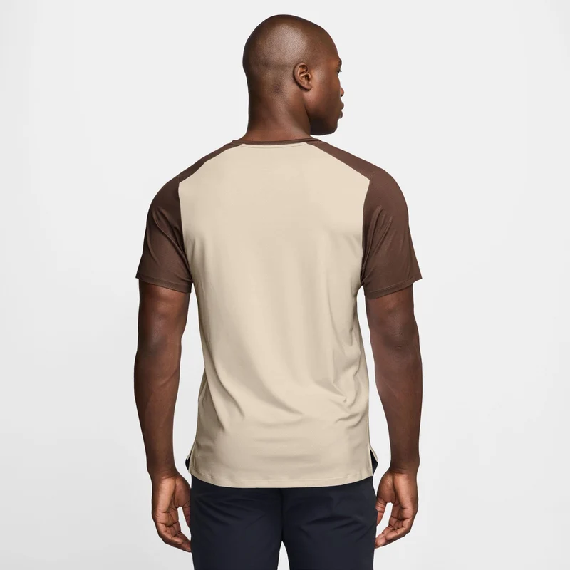 Court Dri-FIT Advantage Print T-Shirt Herren-Braun