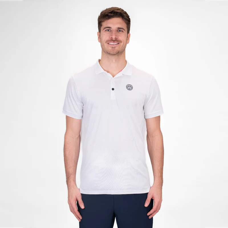 Crew Polo Herren-Weiß