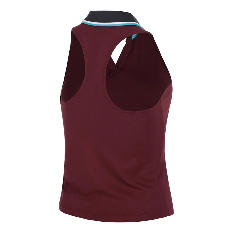 Court Dri-FIT Slam Tank-Top Damen-Dunkelrot