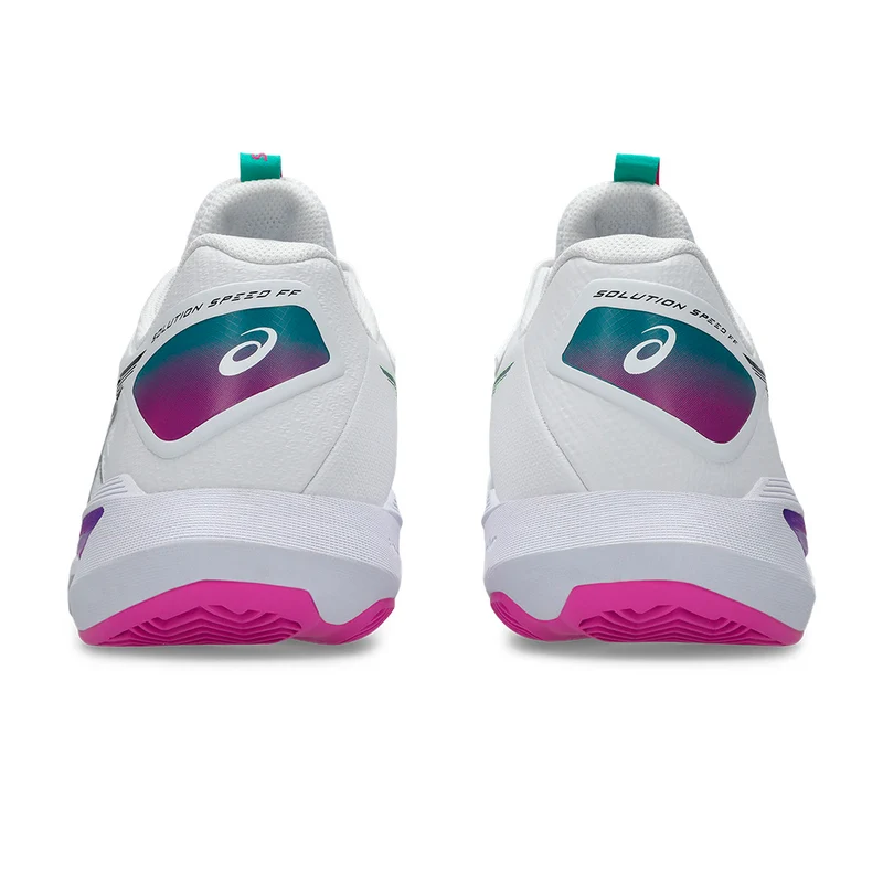 ASICS SOLUTION SPEED FF 4 Clay White/Purple SS26 (Zapatillas)