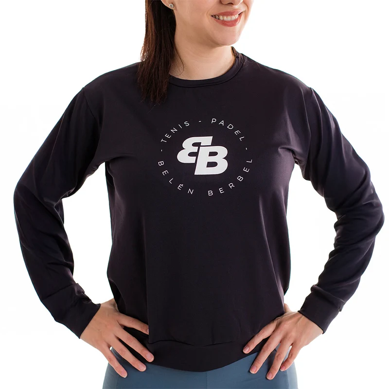 BELEN BERBEL SMOOTH BLACK (Sudadera)
