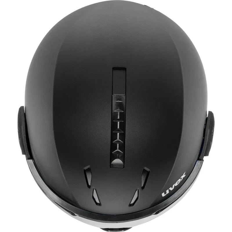 uvex INSTINCT VISOR Ski-Snowboardhelm black mat Unisex