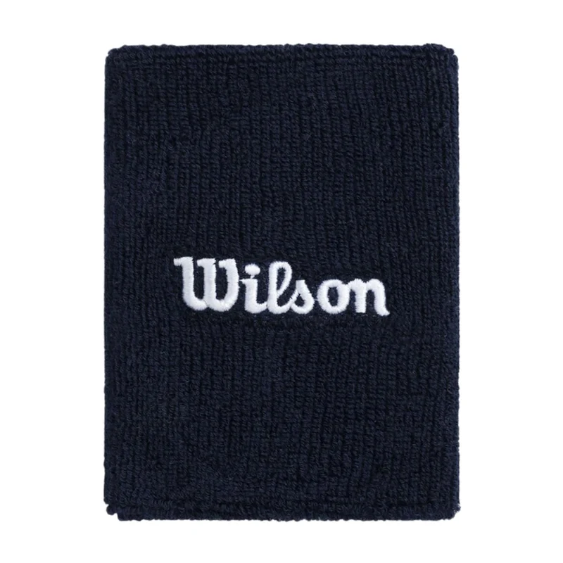 Wilson Wide Terry Wristband Navy