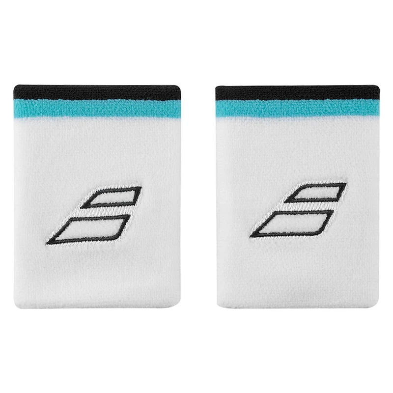 Babolat Terry Jumbo Wristband White/Blue