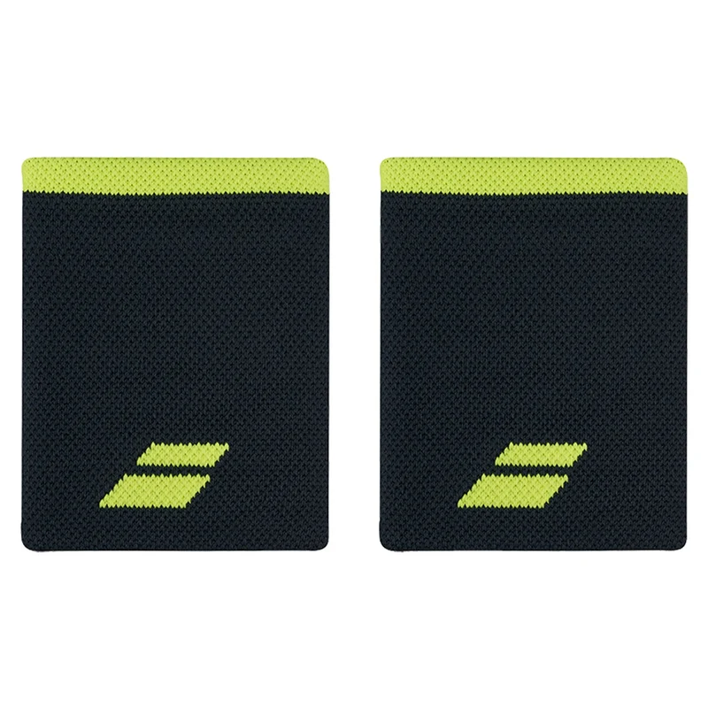 Babolat Logo Jumbo Wristband Black/Green
