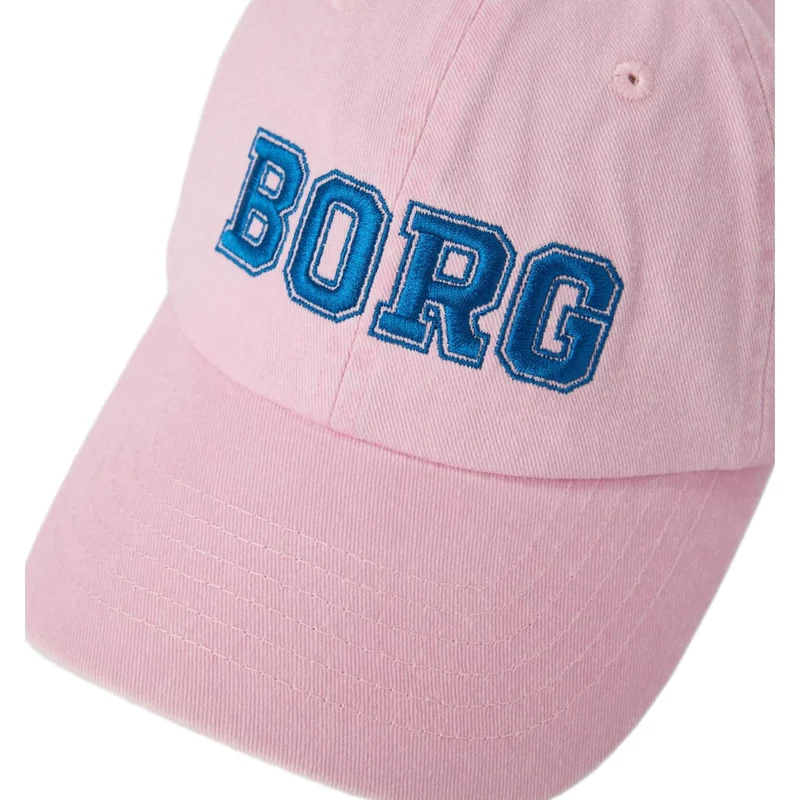 Björn Borg Washed Bold Logo Cap Pink Lady