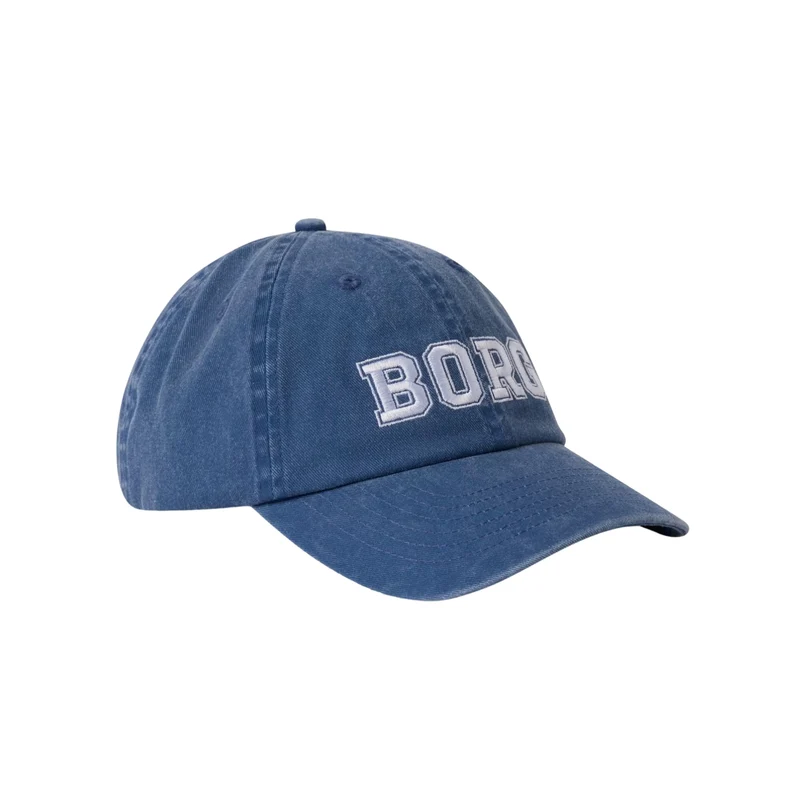 Björn Borg Washed Bold Logo Cap Monaco Blue