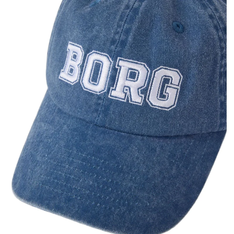Björn Borg Washed Bold Logo Cap Monaco Blue